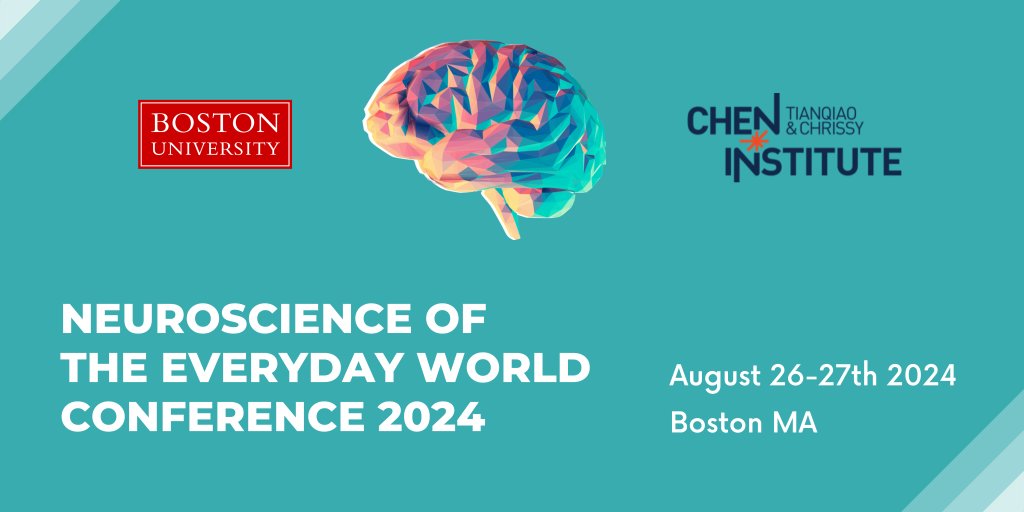 In August 2024 we will have the 2nd #neuroscience in the #everyday world #NEW conference in Boston at @BU_NPC with - again - a great line up of speakers! There will also be trainee travel awards. To learn more, follow this link: neuroscienceeverydayworld.org/conference-202…