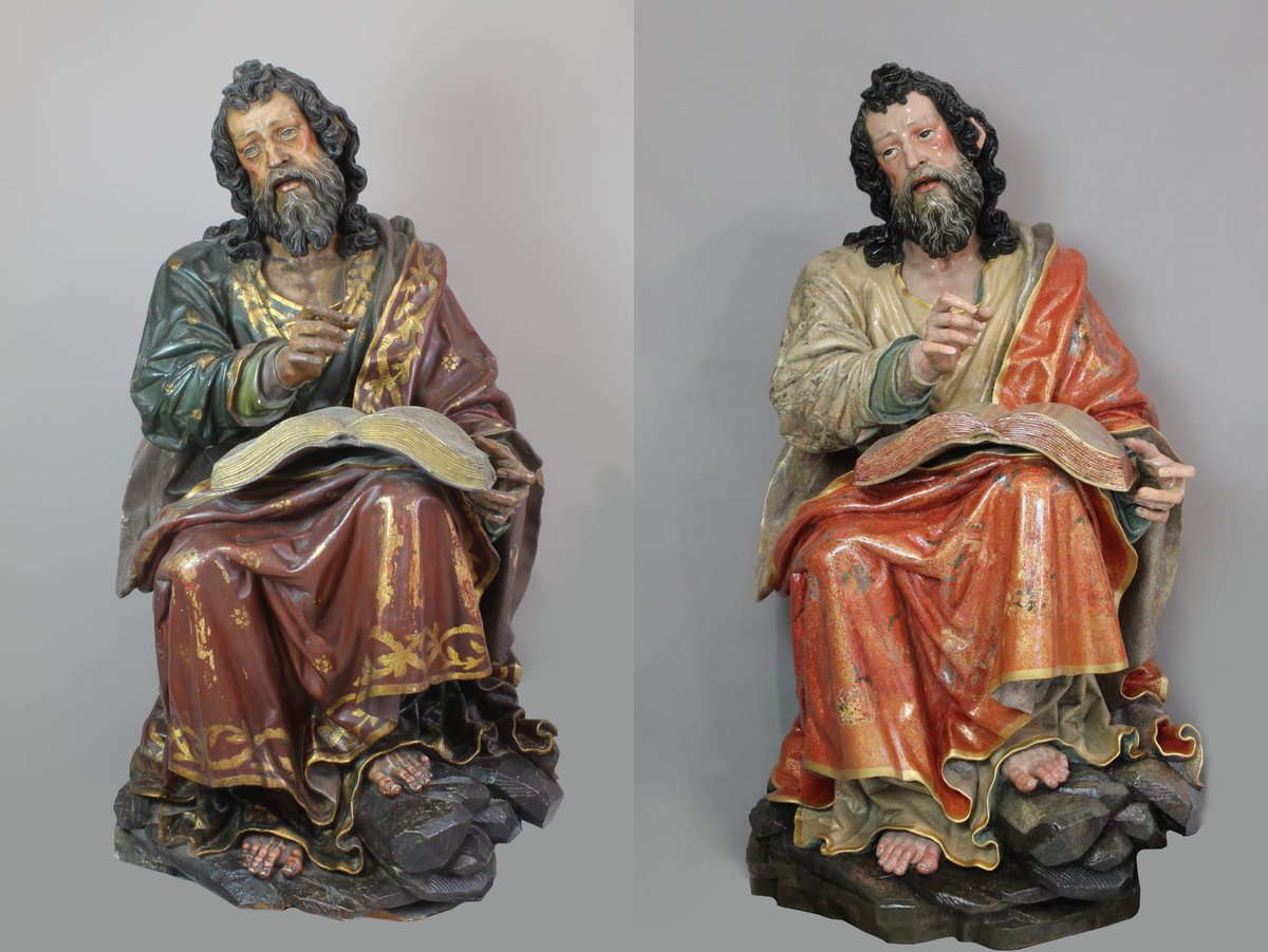 perdonsanmarcos's tweet photo. Hoy a las 20:00h tendrá lugar la Misa en la Parroquia de San Marcos presidida por el Sr. Arzobispo por la restitución al culto de la imagen del San Marcos tras su restauración. 

Fotografías de @elLlamadorcsrr https://t.co/qekRCuiW4l