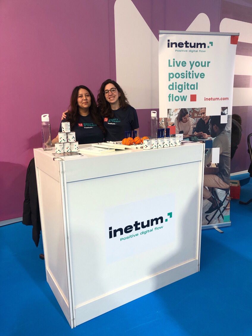 inetum_es's tweet photo. ¡Estamos en #MEMEnginy de la @UABBarcelona!
Si quieres saber más de nosotros, nuestros proyectos las oportunidades laborales más demandadas... ¡ven a vernos!
Con nuestras compañeras de #People tenemos un equipazo para atenderte.
#WeAreInetum https://t.co/X2IyukqX2R