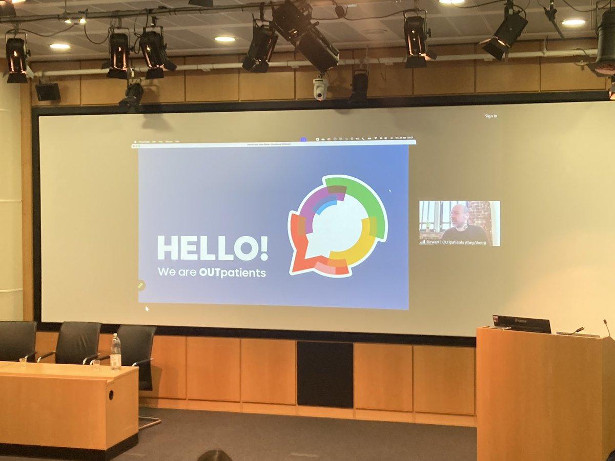 We have just had a fantastic talk from Stewart O'Callaghan Founder and Chief Executive Officer @OUTpatientsUK. Delivered on LGBTIQ+ Cancer Care: Avoiding isolation through person-centred care. #LGBTQHealth #DiversityInHealthcare #CancerCare #HealthcareTalks #Insightful