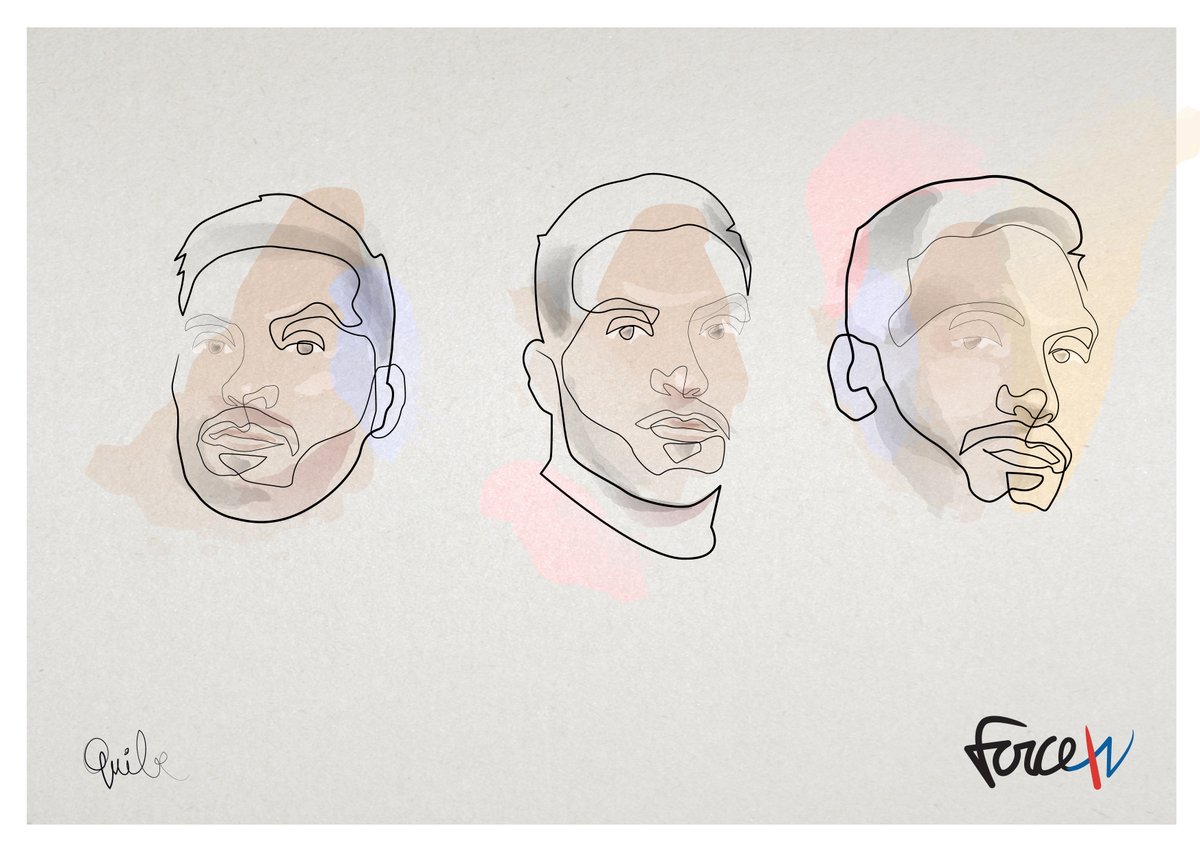 quibelog's tweet image. Pour un concours organisé par Force XV, équipementier des Tonga,  lors de la dernière coupe du monde de rugby, j'avais dessiné Pita Ahki.
Quel portrait à votre préference? 

#Ilovemyjob #IkaleTahi #portrait #minimal #rugby