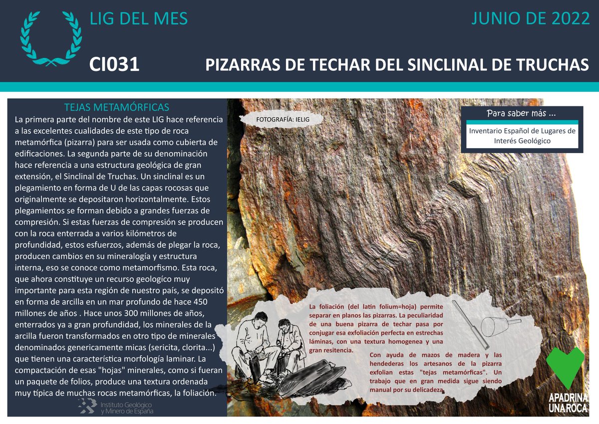 GeolodiaES's tweet photo. Ya estamos en 2º fase de la #CopaGeodiversidad24. Quedan 16 LIGs de los que saldrán los 4 finalistas. Vamos con el Grupo A:
Límite P/E de Zumaia #Guipúzkoa
Flysch eoceno. Afloramiento de Isaba #Navarra
Ciudad encantada de Bolnuevo #Murcia
Pizarras Sinclinal de Truchas #León https://t.co/UnYLnzytWy