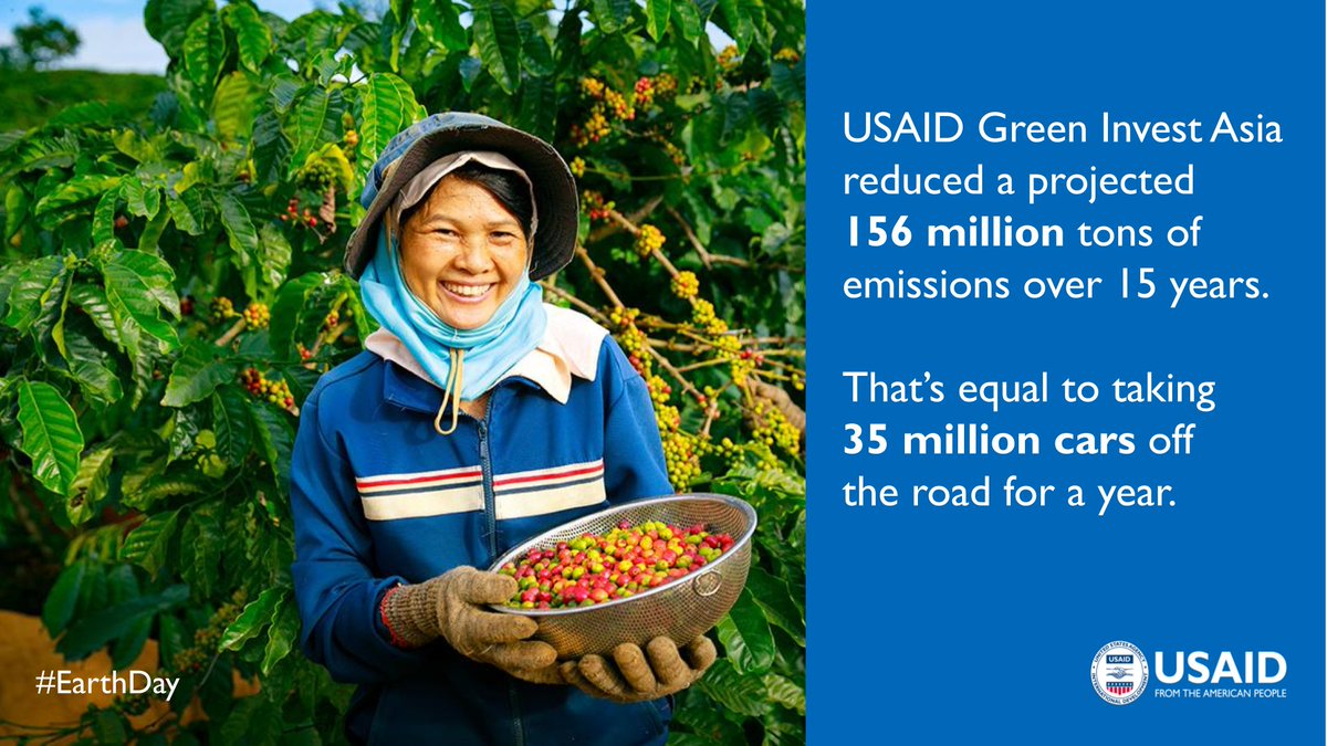 In recognition of #EarthDay, check out how @USAID Green Invest Asia mobilized $446 million in climate-smart investments to promote #NaturalClimateSolutions. medium.com/usaid-2030/thr…
