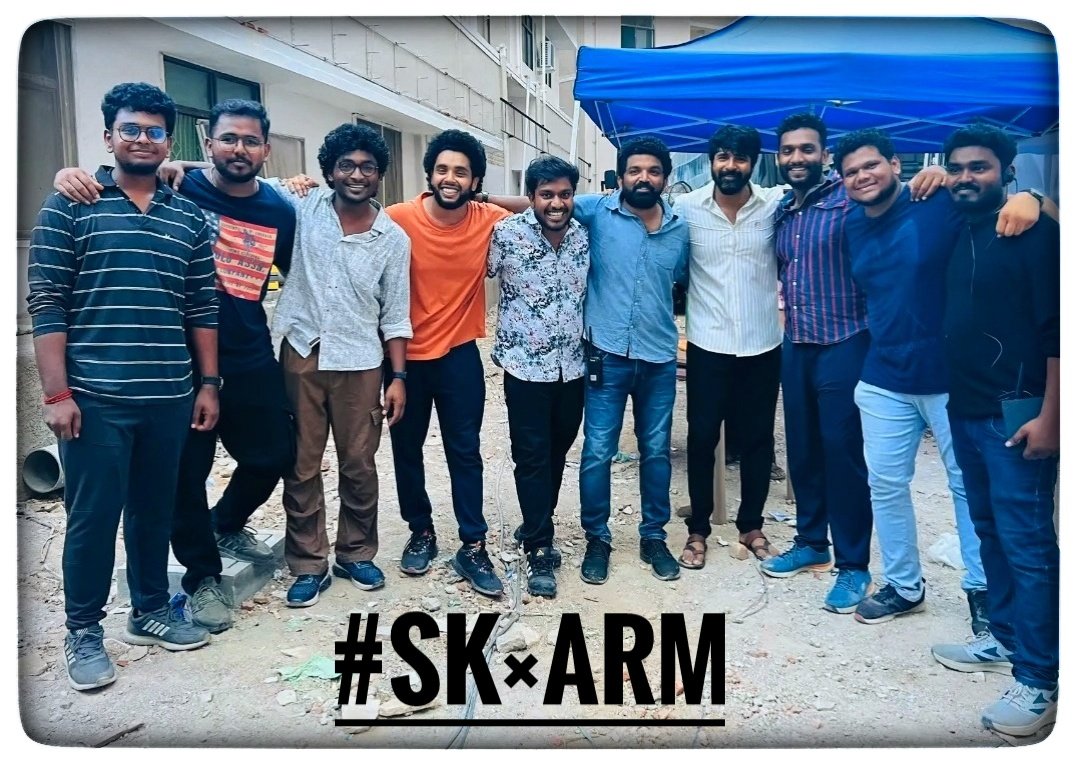 #SK23 Squad 🔥 #SK @Siva_Kartikeyan | #SKxARM