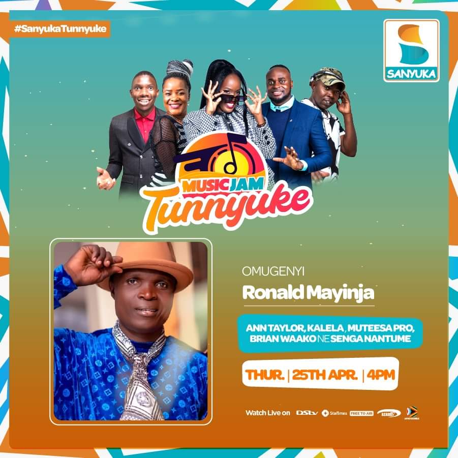 McPercyUg's tweet photo. Tune in at 4pm @sanyukatv #SanyukaTunyuke with @MuteesaPro @kalelacomedian @brianwaako2 @AnnTaylorUG @SengaNantume guest @mayinja1Ron stream live via @afromobileug #SanyukaUpdates @KafukoPeter2 https://t.co/AqRNsvcOCl