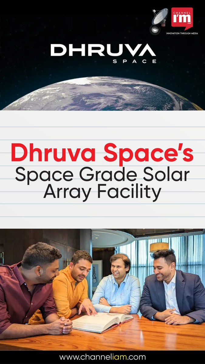Hyderabad-based Dhruva Space Receives Grant for Space Grade Solar Array Facility

𝒇𝒐𝒓 𝒎𝒐𝒓𝒆 𝒅𝒆𝒕𝒂𝒊𝒍𝒔👇👇👇

en.channeliam.com/2024/04/25/dhr…

#DhruvaSpace #SpaceTechnology #SolarArray #Spacecraft #SolarPanel #IndigenousInnovation #SpaceMission