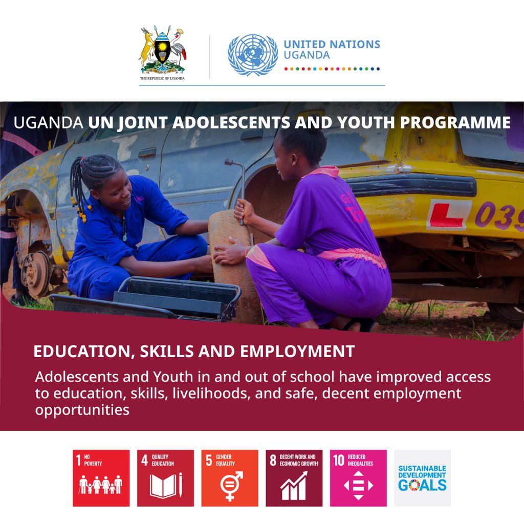 #UNJAYPUganda is aligned with key frameworks such as the UN Sustainable Development Cooperation Framework 2021-25, the Global UN Youth Strategy plus other national frameworks and policies. @UNICEFUganda