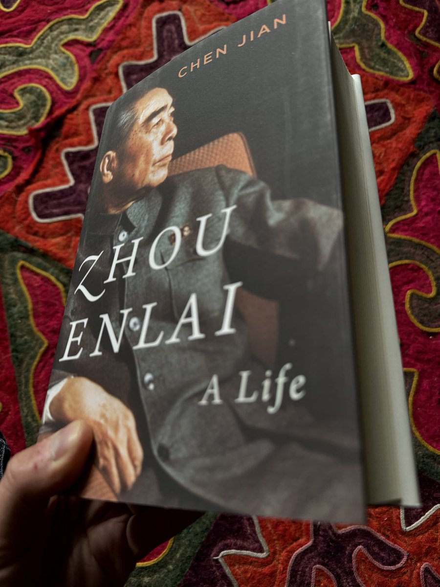 Damn I keep getting great books in the mail. This amazing 800 page biography of Zhou Enlai by inimitable Chen Jian I have read already: it’s superb, as you’d expect.