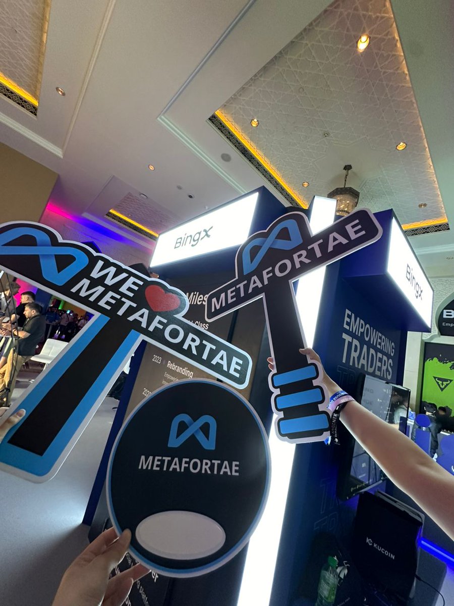 Metafortae_io's tweet photo. Capturing moments of connection and interest at #Token2049 Dubai! πΈ Our Metafortae team cherishing every interaction, building bridges with those curious about our brand. #Metafortae #DubaiEvents #BrandEngagement https://t.co/TqDOzG8elu