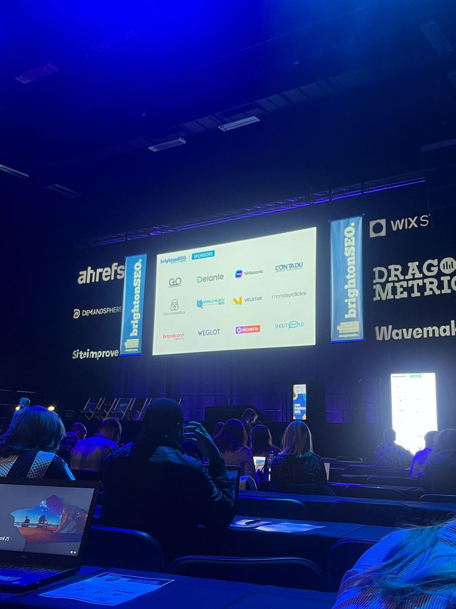 Velstar (@velstar_) on Twitter photo There we are! On the big screen! Did we mention we were going to be at <a href="/brightonseo/">brightonSEO</a> π
Register here to come say hi: tinyurl.com/4bx5u7ut There we are! On the big screen! Did we mention we were going to be at <a href="/brightonseo/">brightonSEO</a> π
Register here to come say hi: tinyurl.com/4bx5u7ut