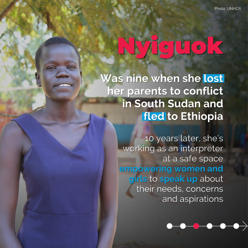 UNOCHA's tweet photo. 21M people in #Ethiopia need humanitarian assistance.

Behind this staggering number are children, women and men with dreams and aspirations.

Here are some of their stories of hope and resilience, as they grapple with the impacts of hostilities and devastating climate shocks. ⬇️