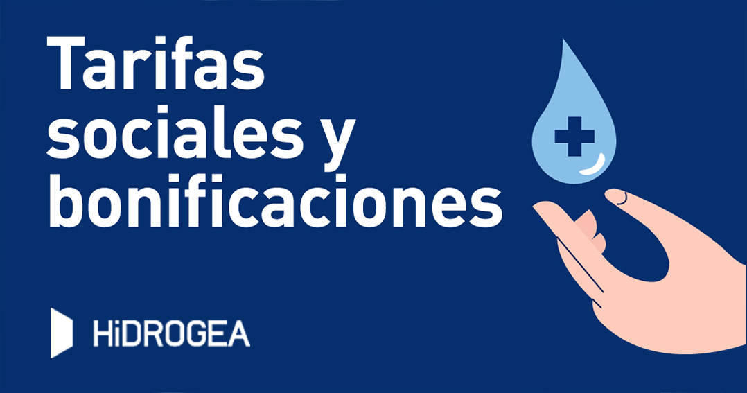 Estamos comprometidos con el acceso al agua para todos 👩👩👧👧 Infórmate de los #fondos y #tarifasociales 💧que tenemos habilitados en los diferentes municipios. ➡️hidrogea.es/bonificaciones… #HidrogeaContigo