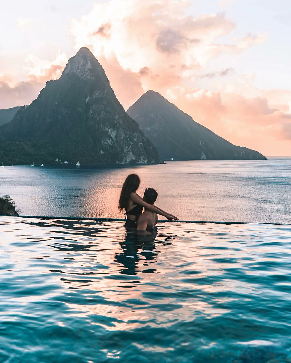 Embrace the rhythm of island life in this enchanting corner of the Caribbean. 🏝️🌴 #StLucia  #CaribbeanGem