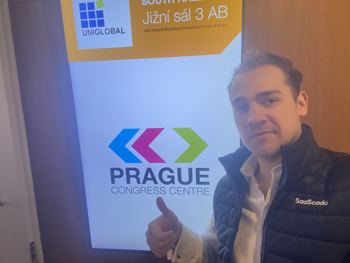 Michal has arrived at the 15th Global Banking Innovation Forum & Expo in Prague! He's keen to talk about the power of data-driven core banking to drive innovation, so please make contact if you are interested. 
#UNGBIF #Uniglobal #bankingtech #datadrivencore #agileinnovation