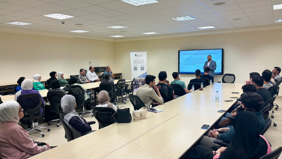 In our mission to empower the next generation of #IT leaders, #ProgressSoft, led by our expert Yousef Arabiat, hosted an engaging #careerreadiness session at the Applied Science Private University. Here are some of the session's highlights!