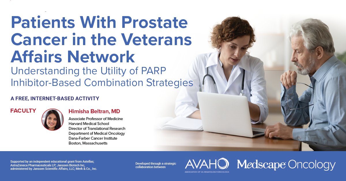 Dr Himisha Beltran discusses the use of poly(ADP-ribose) polymerase (PARP) inhibitor-based combination strategies in prostate cancer. 🌐 Developed in partnership with @AVAHOcares ➡️ ms.spr.ly/6017YHHIJ