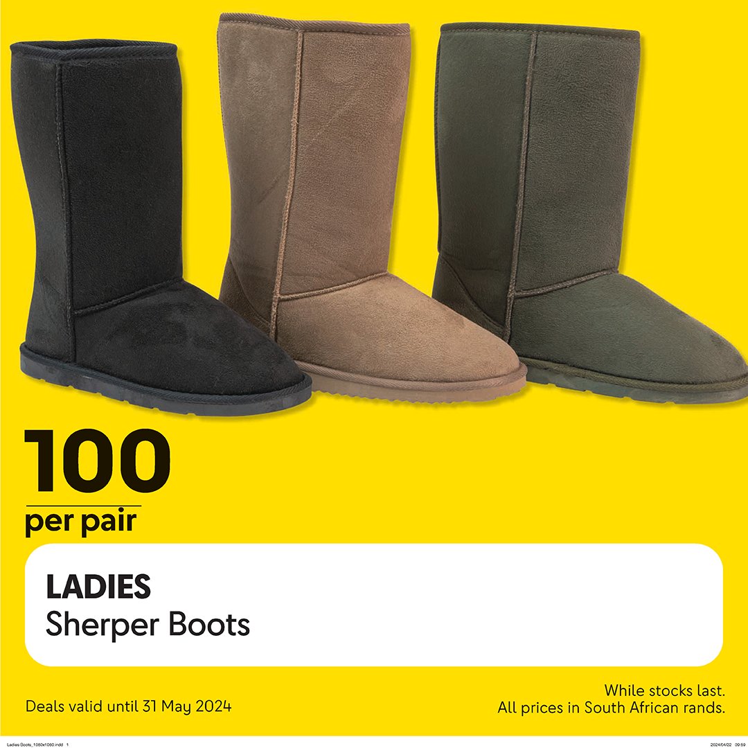 Embrace the #MakroMood for Winter with our stylish Boots! We've got everything you need to stay chic and comfy this season. Visit Makro today in-store.