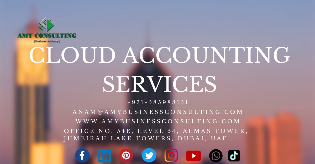 Experience the convenience and efficiency of Cloud Accounting Services with AMY Consulting.

#Amy #consulting #cloudaccounting #services #today #fridayspecial #likeme #followformore #ShareThis