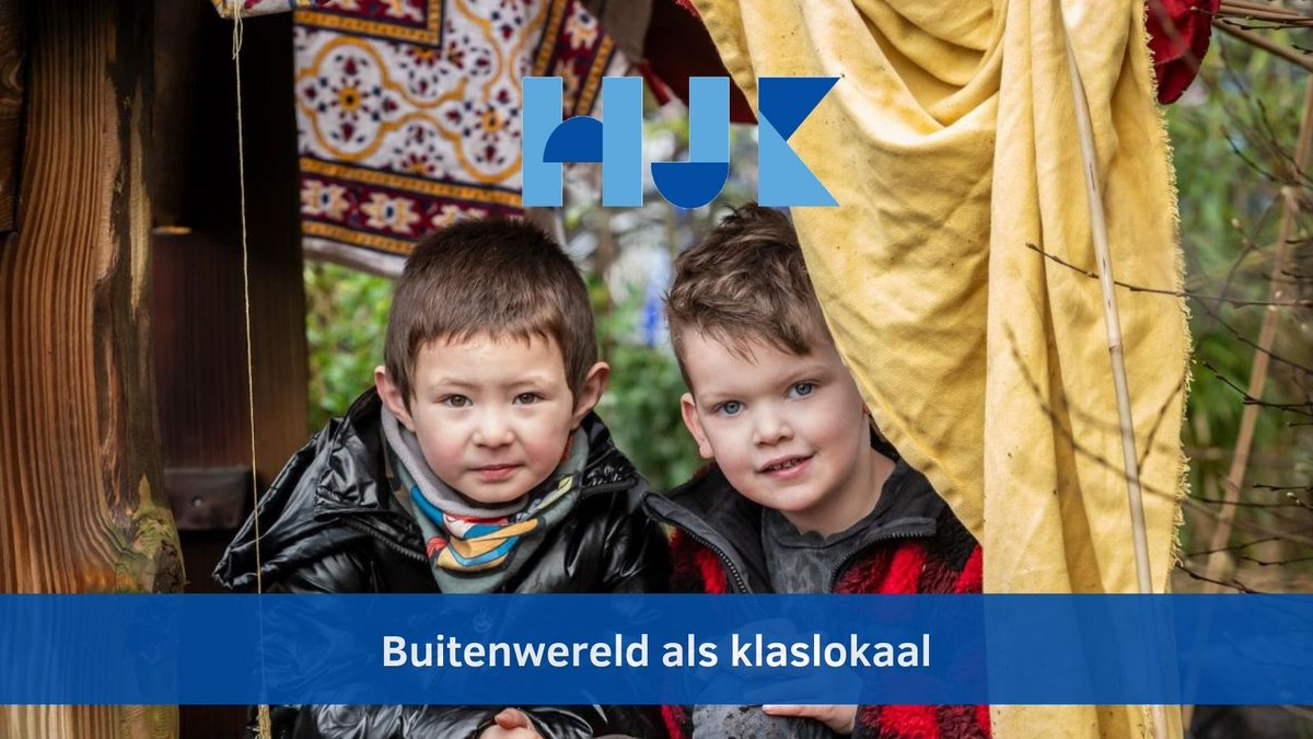 Hoe bereid je kinderen voor op een toekomst die je niet kunt voorspellen? 

Wat kan hierin de verrijkende invloed van buiten en natuur zijn?👇

🌐 hjk-online.nl/natuur-technie…