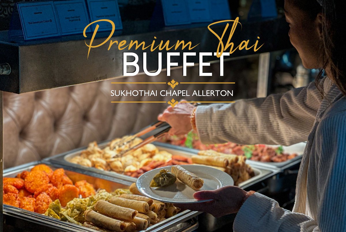 Its Back! Sunday Lunch Buffet at @Sukhothai_ Chapel Allerton or click and collect takeaway via their website at: bit.ly/4aGhs4S #Leeds #Jewishlife #JewishCommunity #ThaiFood #ThaiRestaurant #LeedsFood #LeedsRestaurants