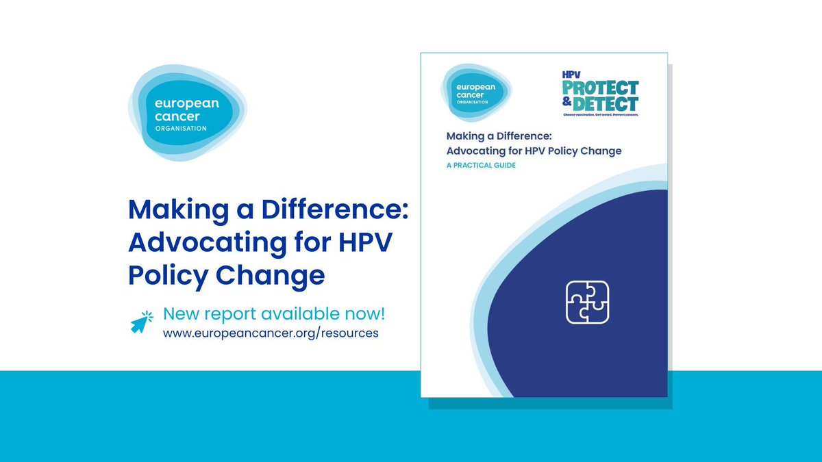Vaccines can prevent many cancers, including 6+ cancers caused by #HPV. But few people are aware and fewer are getting vaccinated. We must promote robust and decisive policy and advocacy action. 📑 How? Read our new report here! europeancancer.org/resources/411:… #EIW2024 @WHO_Europe