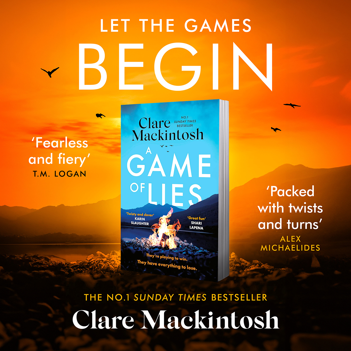 THIS REALITY TV SHOW HAS A DARK SIDE... The outstanding high-concept thriller from the No.1 Sunday Times bestseller who keeps you guessing with every page Get #AGameofLies by @claremackint0sh in paperback today: brnw.ch/21wJ9X4