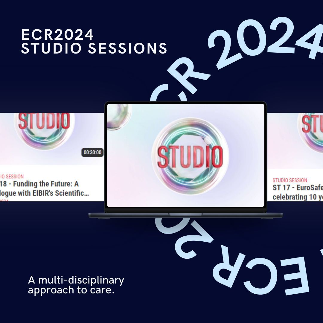 myESR's tweet photo. Get exclusive access to discussions between moderators and global experts with our on-demand studio sessions from #ECR2024! 🌟 💬💡
Ready to learn more about the ESR and its activities? Watch these sessions anytime, anywhere on #ESRConnect. 📱💻 https://t.co/z0pYizE64F https://t.co/tKzYYpwksk