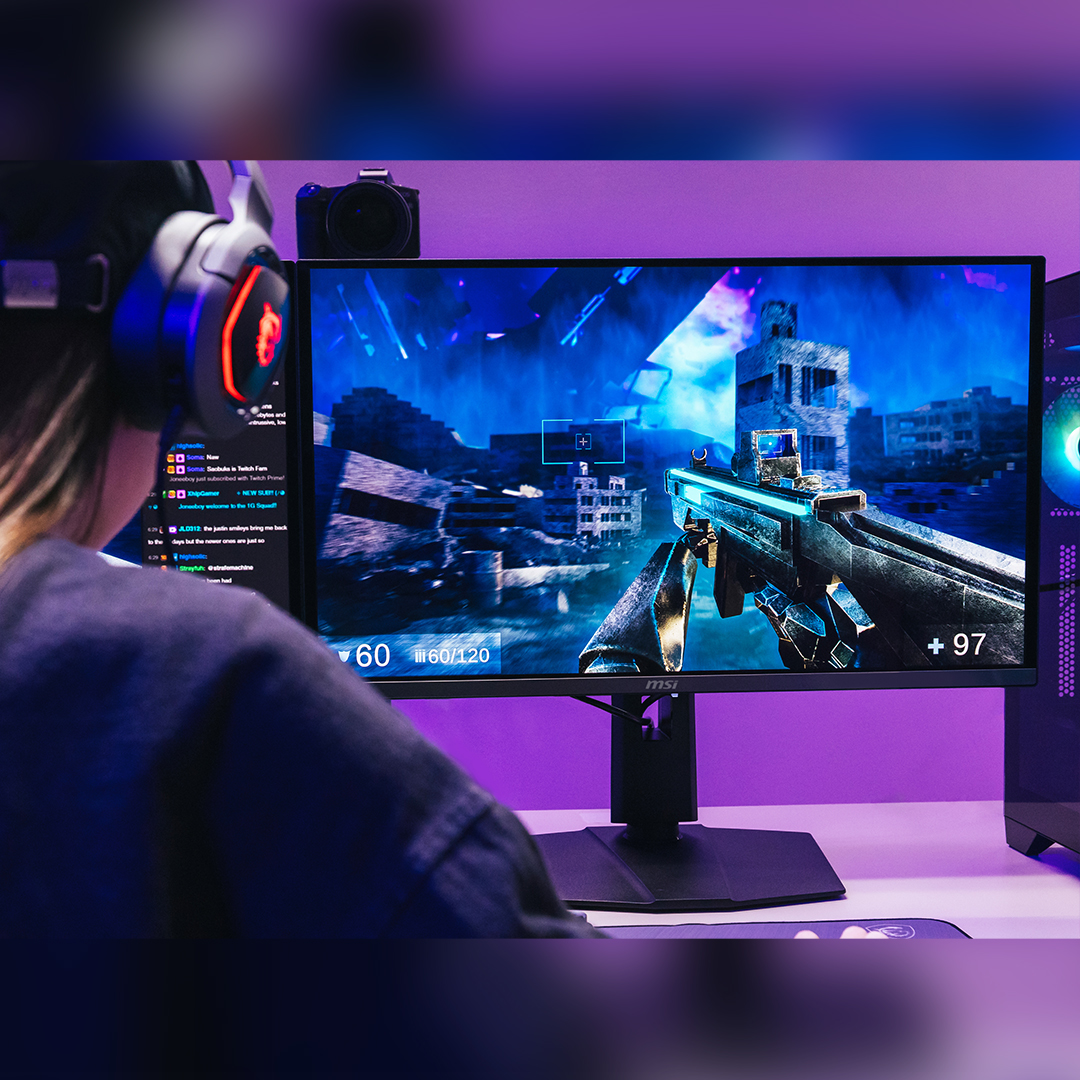 Dive into MSI's latest #QDOLED Monitor to experience high contrast and lightning-fast response time for an unparalleled gaming experience. Sharper images, finer details, and clearer text. Find more👉 l8r.it/l29s #MSIGoBorderless #GamingMonitor
