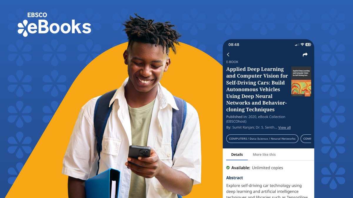 Haz que los libros electrónicos sean accesibles para tus usuarios en cualquier momento y lugar con la aplicación móvil de EBSCO. ¡Descarga la aplicación ahora mismo desde cualquier dispositivo! 📱🔗 m.ebsco.is/ugP32

#EBSCO #LibrosElectrónicos #Biblioteca #AplicaciónMóvil