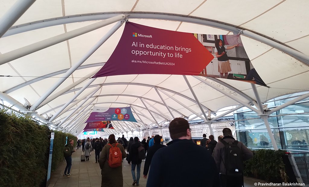 Second #blog on EdTech summits! 🌐 Pravindharan Balakrishnan reflects on the BETT Show, which in his view represents a global promissory agenda of education, invoking the “affective ideology of EdTech.” 👉 ow.ly/5R5C50Rm0Gr