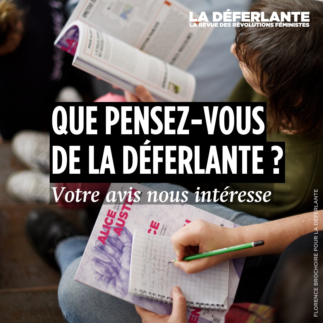 Voilà trois ans que La Déferlante a vu le jour. Cet anniversaire est l'occasion pour nous de vous interroger : que pensez-vous de La Déferlante ?
Pour l’occasion, nous avons concocté un questionnaire – qui ne vous prendra pas plus de 7min : form.typeform.com/to/hNGNJgwY