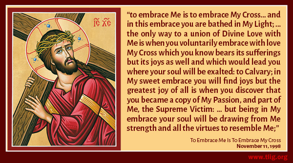 VassulaRyden's tweet photo. If you love Jesus you will follow Him where He leads you. You cannot be like Him in Heavenly Glory, unless you are like Him on earth during His Passion. But in that you will find Joy that the world cannot give! https://t.co/8uCTy7BXXv
#WalkInHisSteps #FollowJesus https://t.co/4UqrAe2tm9