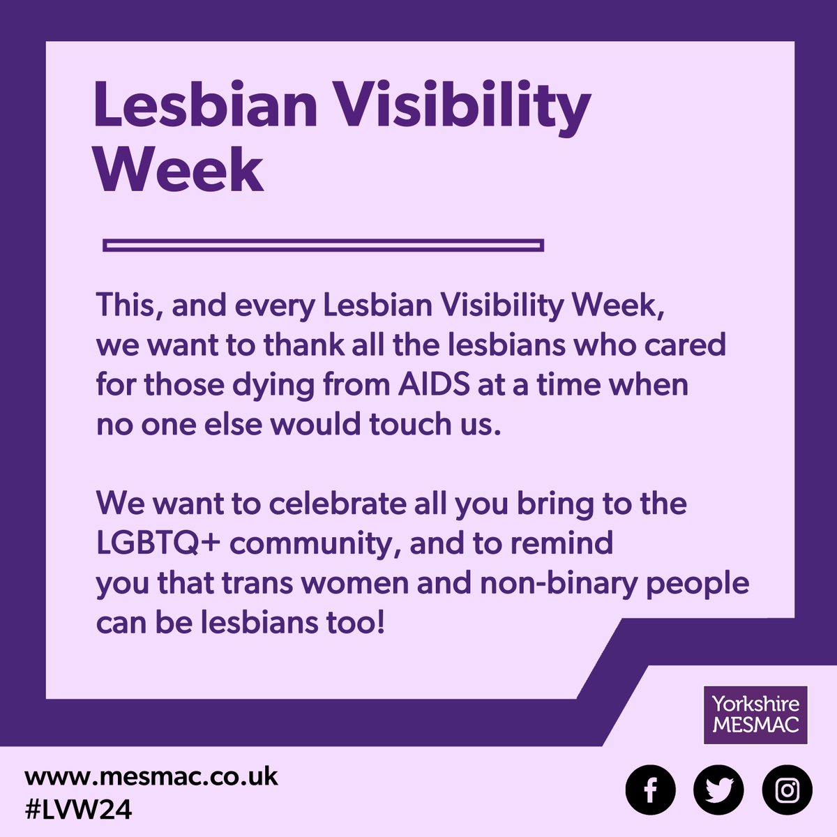 #LesbianVisibilityWeek is all about celebrating the lesbians in our lives and who inspire us - in the past, the present and looking into the future 🧡🤍🩷 #Lesbian #Lesbians #LesbianPride #NonbinaryLesbian #LWithTheT #LVW24