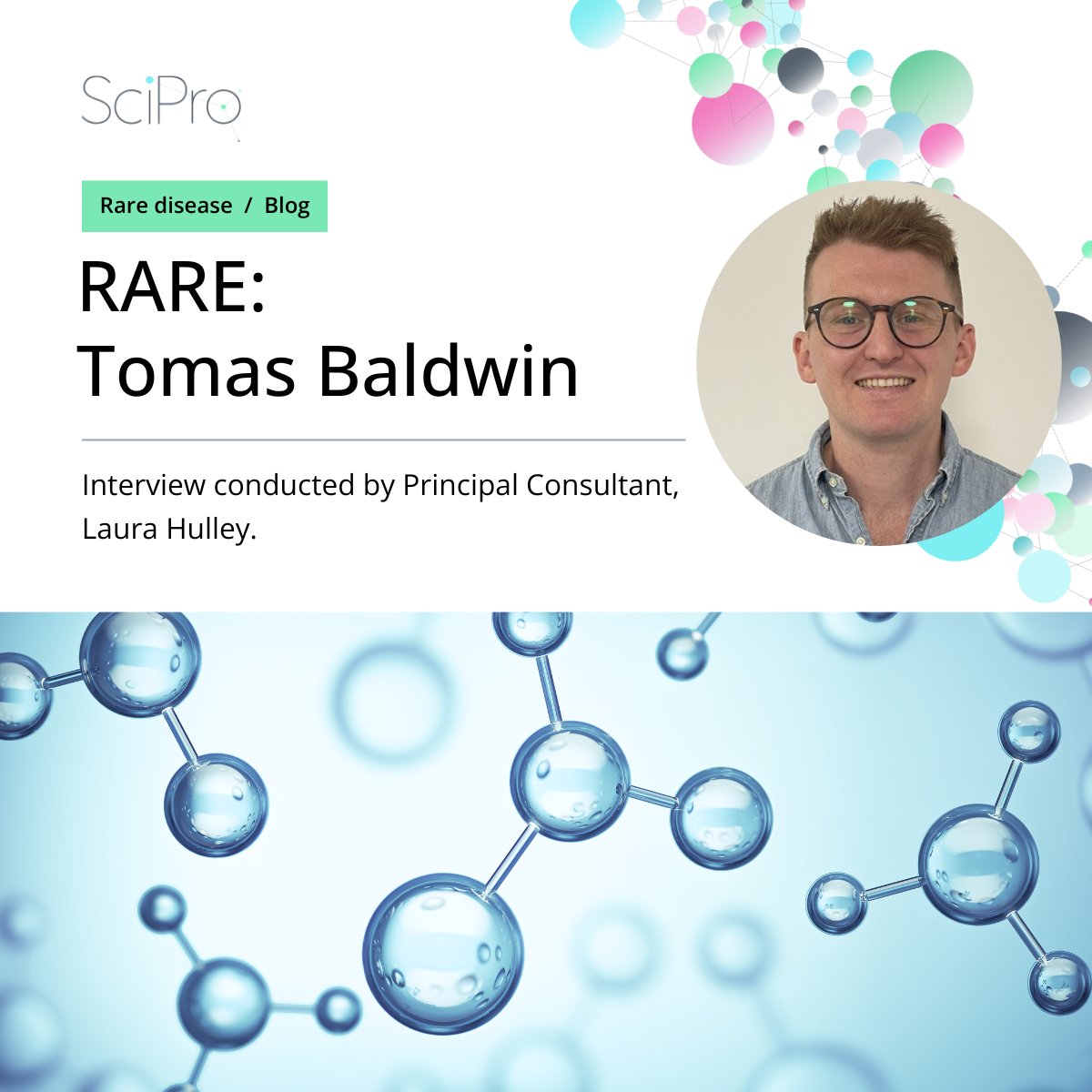 Check out the latest edition of our 'RARE' #blog series by our Principal Consultant, Laura Hulley.

On this episode, Laura welcomed Tomas Baldwin, Co-Founder and CEO of the UCL-spin out Guilford Street Laboratories.

sciproglobal.com/newsroom/rare-…

#RareDiseases #RareDiseaseAwareness