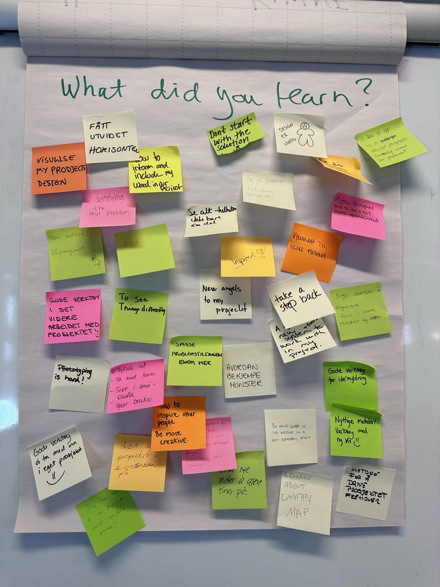 alysonwalkerRHC's tweet photo. An energetic few days using design methods &amp; tools to help healthcare professionals in North Norway progress their improvement projects &amp;  see them through different lenses. 

https://t.co/MSrHeyfLAt

@UNN_HF @designcouncil @LDjupos @MetteFredheim #design #empathy https://t.co/Nj6Eh9FvlD