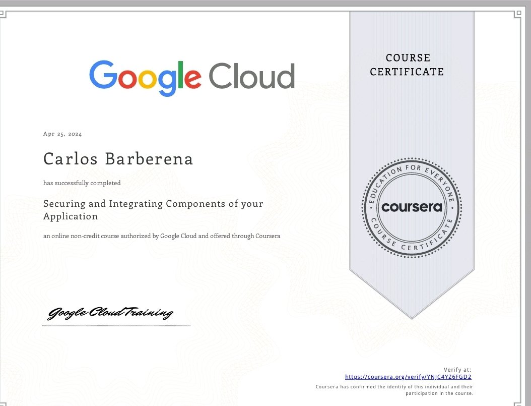 One step closer... #Google #GoogleCloud by <a href="/coursera/">Coursera</a>
