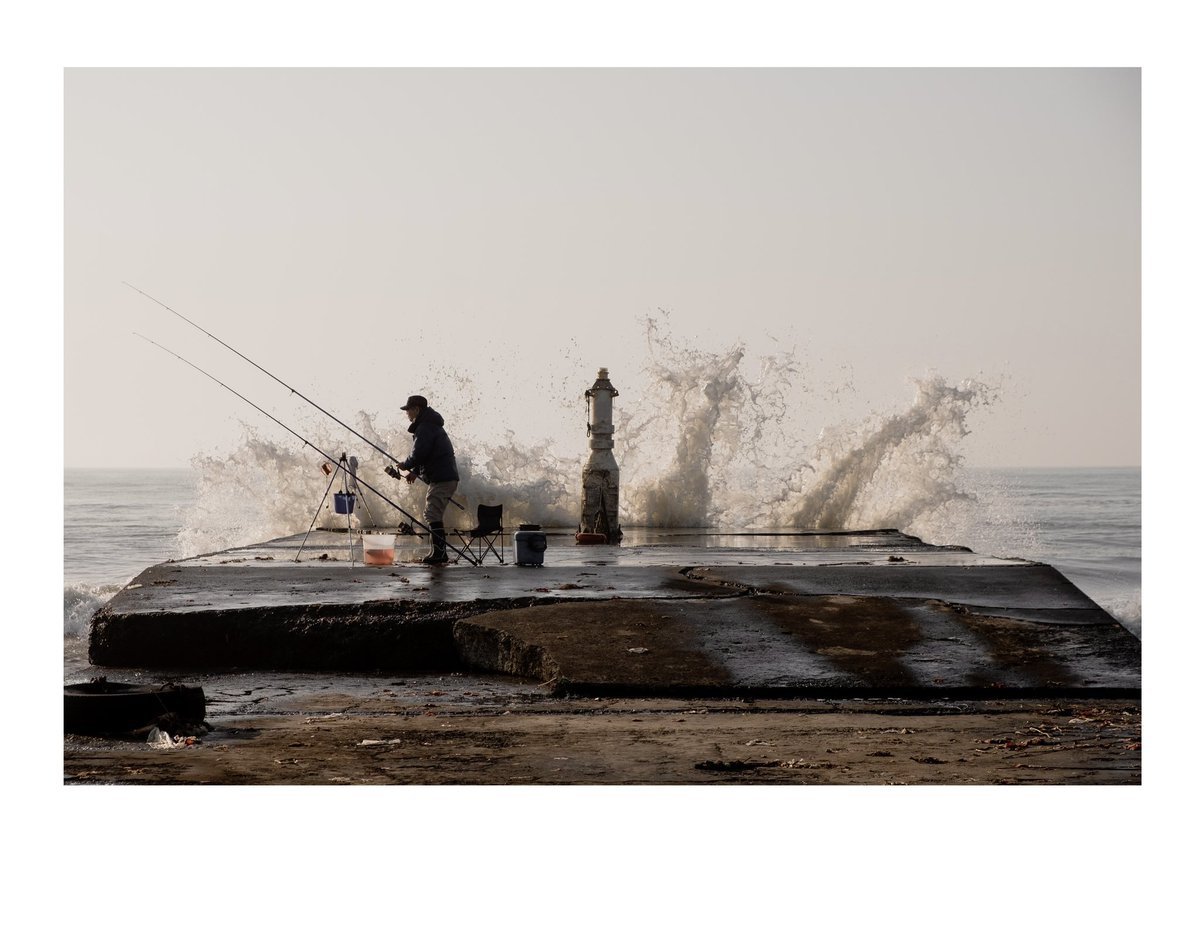 ‘Yakata Beach Fisherman’ Printed on A2 lustre archival paper with 2cm white border. Signed & dated £65 + shipping (at cost)