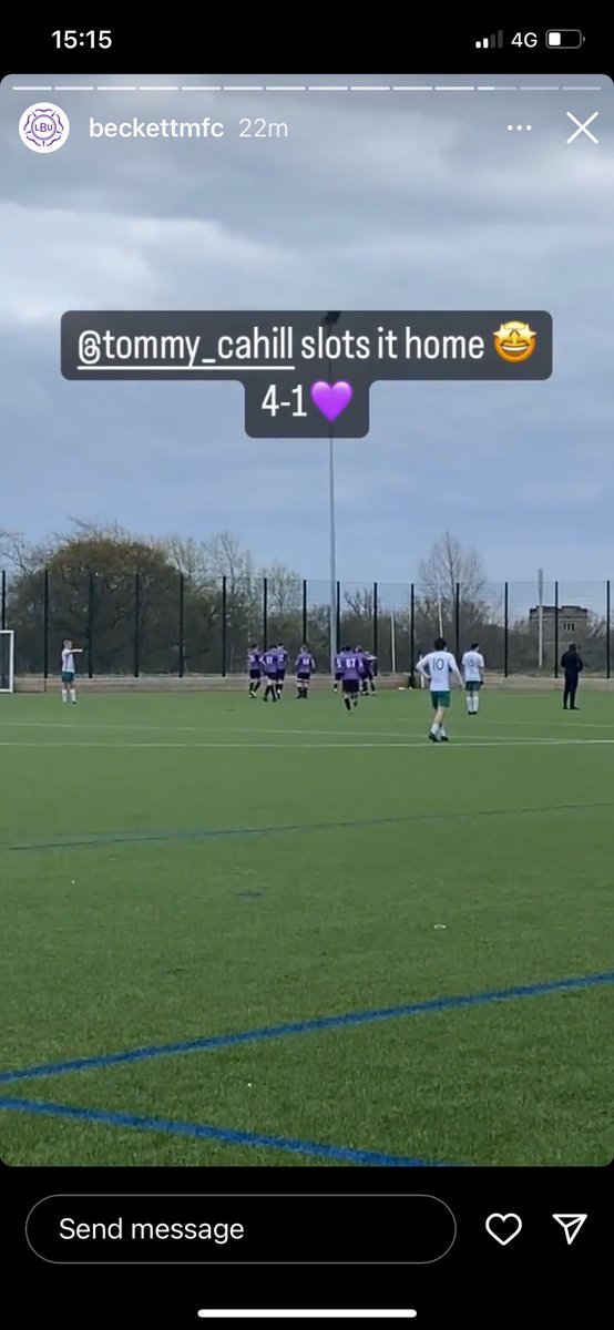 tommytyke69's tweet photo. Well done Tommy and @BeckettMFC 👍🏻⚽️ https://t.co/fd2nO6Cun7