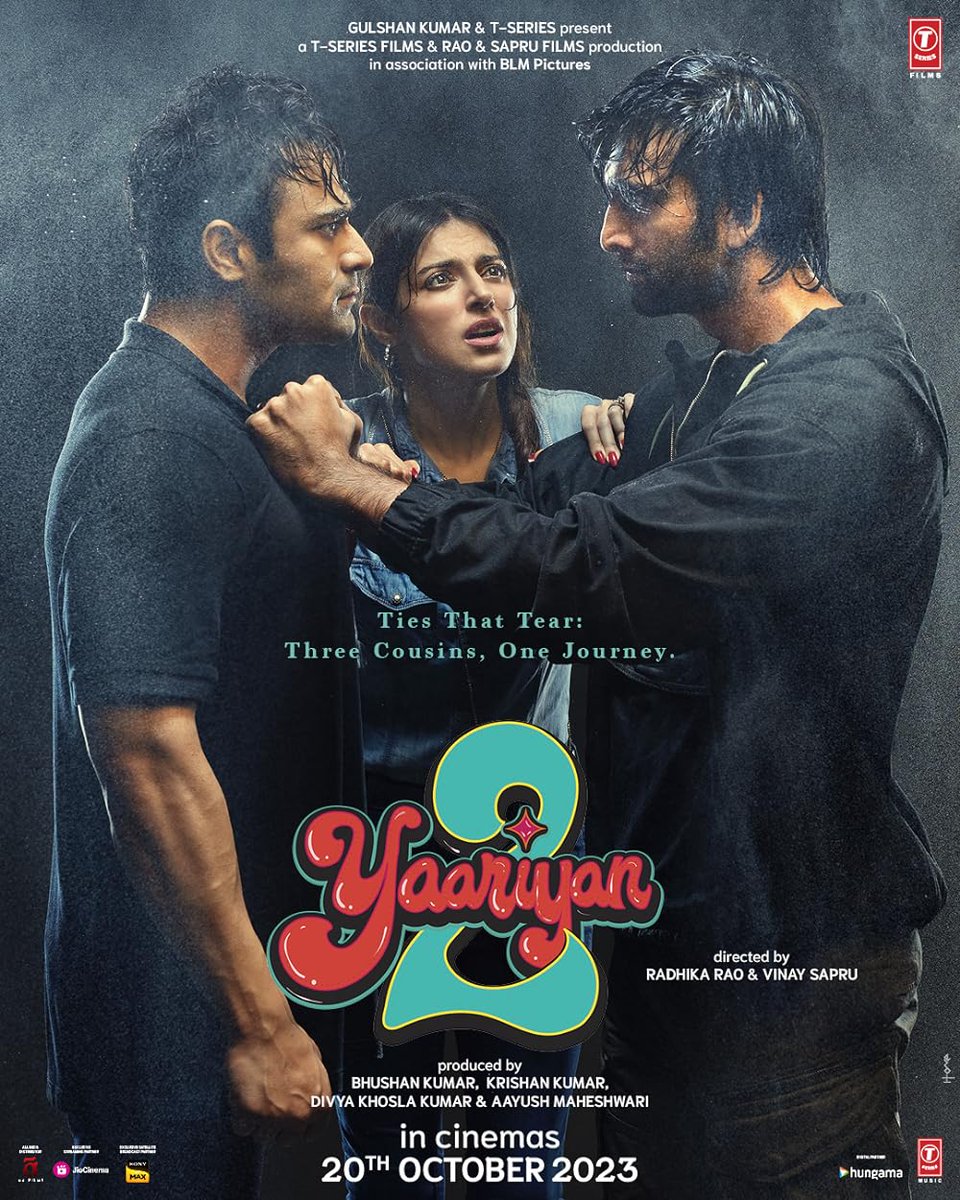 Yaariyan 2
2023 ‧ Romance/Musical ‧ 2h 28m
About
5.4/10IMDb
Yaariyan 2 scored 5.4 out of 10 on IMDb.
3.1/5Gadgets 360
Yaariyan 2 got a 3.1 stars review on Gadgets 360.
79% liked this film
Release date: October 20, 2023 (India)
Directors: Radhika Rao, Vinay Sapru
Producers:…