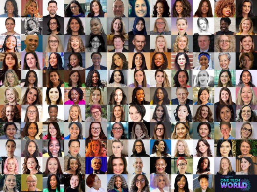 Well today is the day 😁#OneTechWorld global virtual conference. Take a look at this line-up of industry professionals! I feel so honoured to be joining them.

Join in at: buff.ly/3f1YIRF #techwomen100 #womenintech @DWPDigital