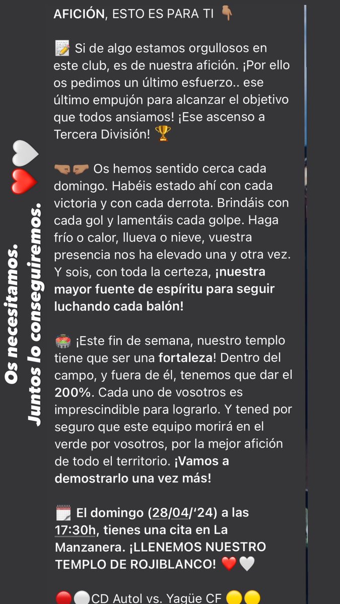 naachito_8's tweet photo. Ahora más que nunca, 
os necesitamos,
vamos equipo! ⚔️ https://t.co/XR4xWMakI3