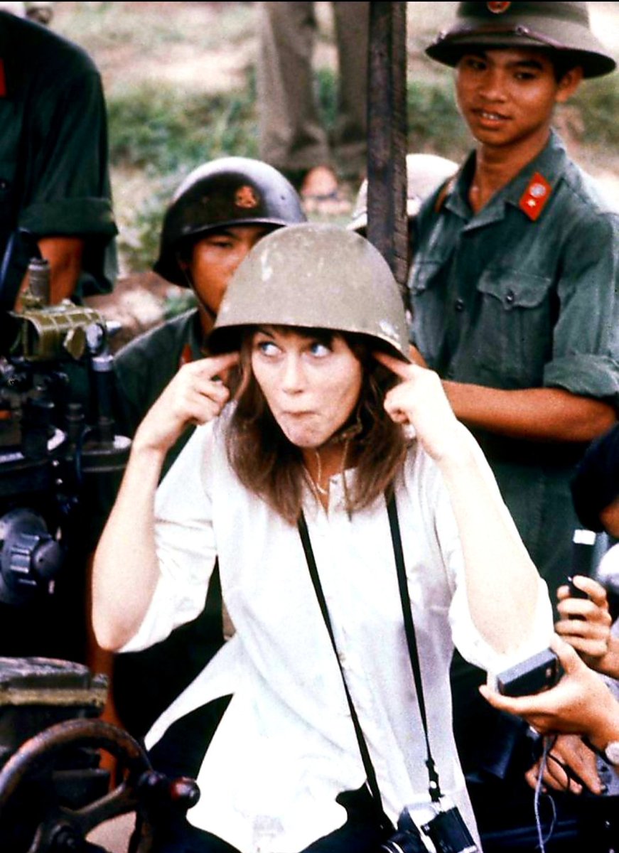 Remember when Hanoi Jane and the far left hordes of shtheads were simping for North Vietman chanting 'Marx, Mao,Marcuse'? Yes, the college students are their grandchildren.