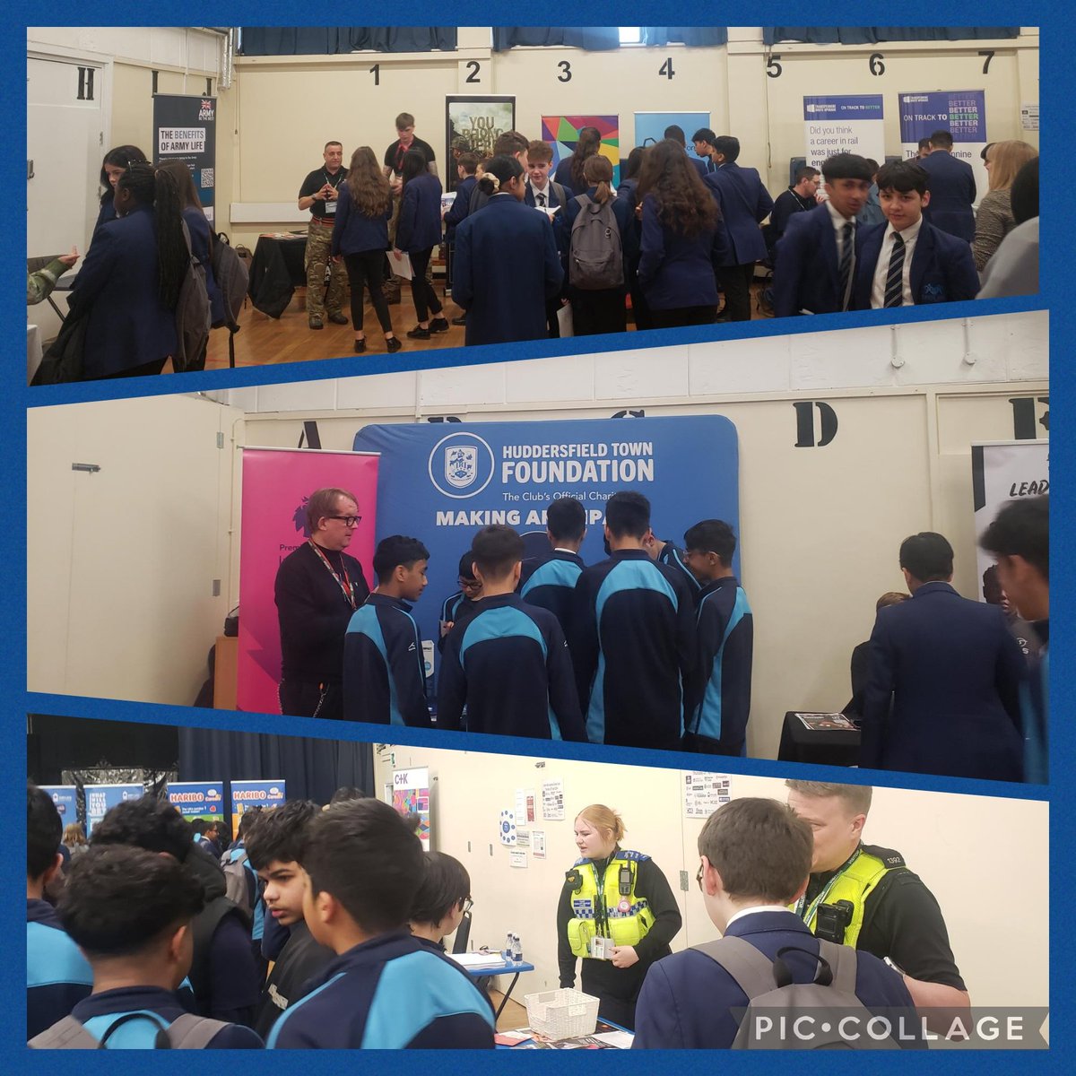 Thank you to organisations and representatives who spoke with #CHAstudents today at our whole school careers fair. A great opportunity for students to bridge the gap between education and employment @CKCareers