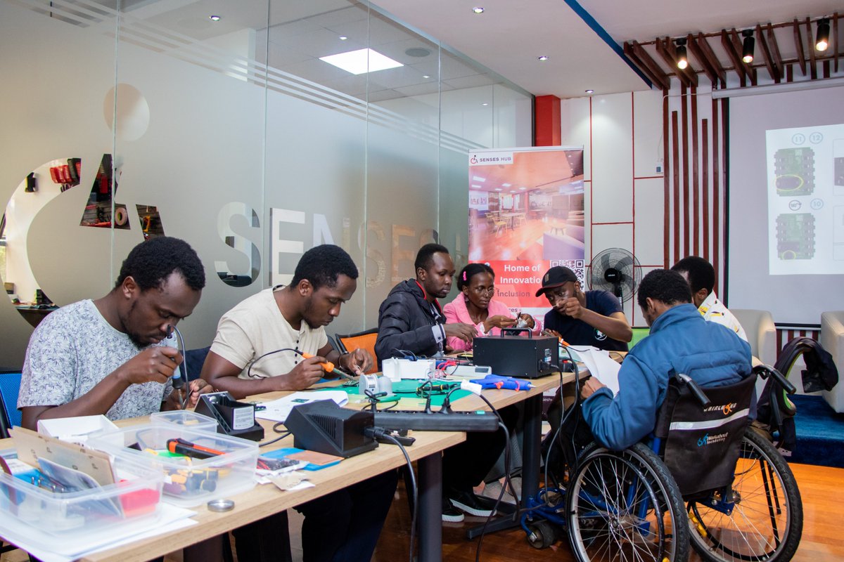 At our #motor impairment tools #workshop, makers crafted custom controllers like FABI and interact switches for users who need an #accessible switch We explored low-cost production methods and invited people with motor impairments to test the #assistive tools and provide feedback