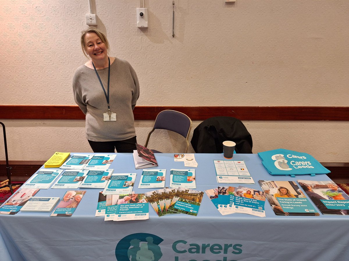 Great to see Jo from @CarersLeeds at the @LCHNHSTrust Specialist Business Unit celebration event. Carers Leeds provide key services in support of the Carers community of Leeds; they are a great example of how committed the Third Sector is to partnership working across #TeamLeeds