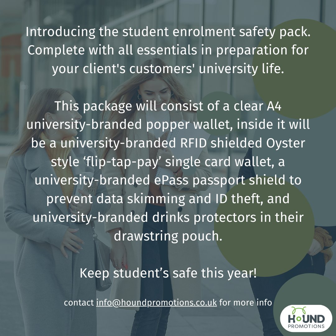 Keep Students Safe this year and always. #rfid #campusambassadors #studentsafety