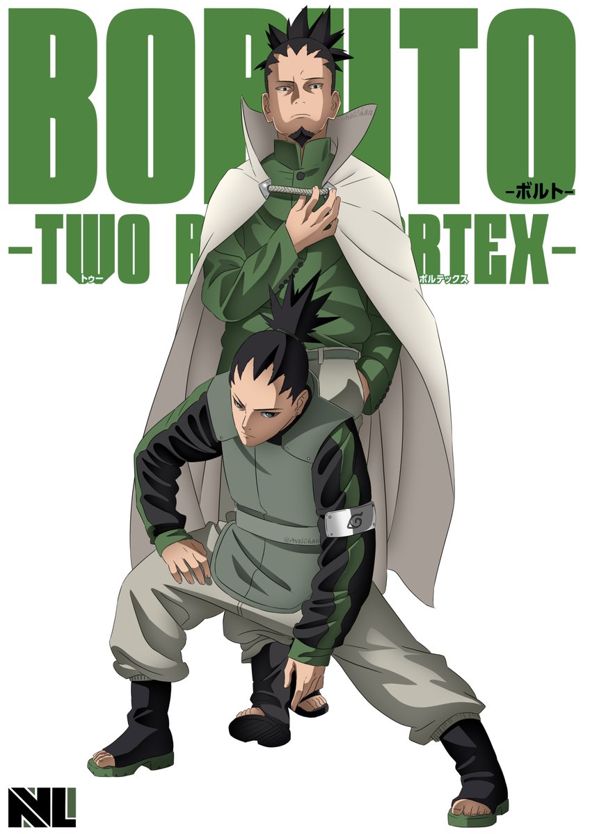 -LIKE FATHER LIKE SON- Green *For me, Chunin vest is must. #BorutoTwoBlueVortex