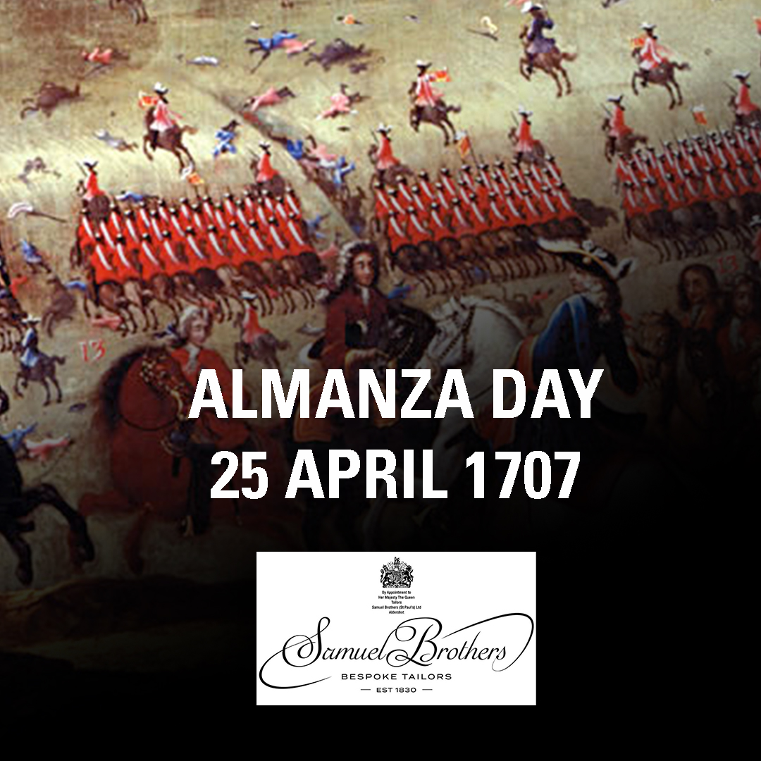 #throwbackthursday we look back in history to 1707. Almanza Day 25 April 1707,  the War of the Spanish Succession, 1701 to 1714. It is a Battle Honour for the Royal Anglian Regiment. The Regiment is one of our long-term clients.

#TBT #Tailor #Military #RoyalAnglian @RAnglians