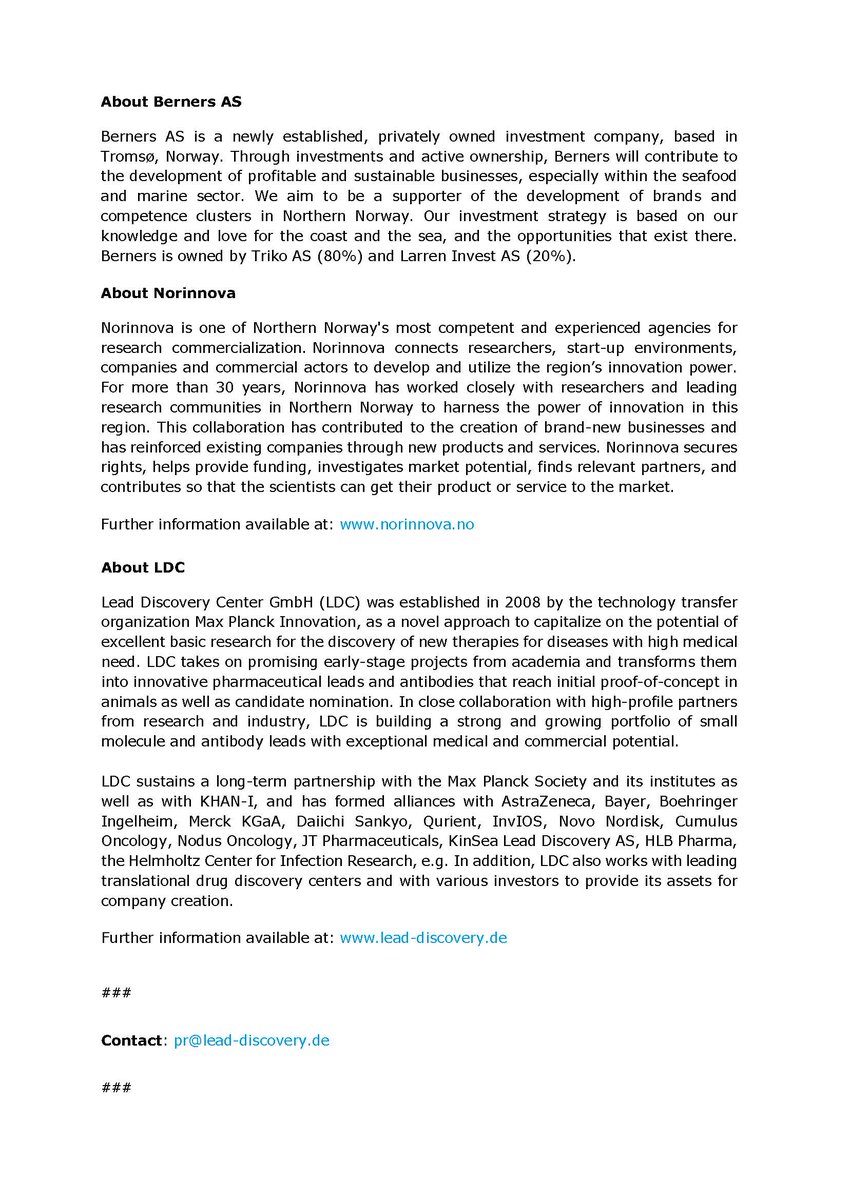 Have a look at our latest press release: Norwegian Start-up KinSea Announces First Closing of Seed Financing