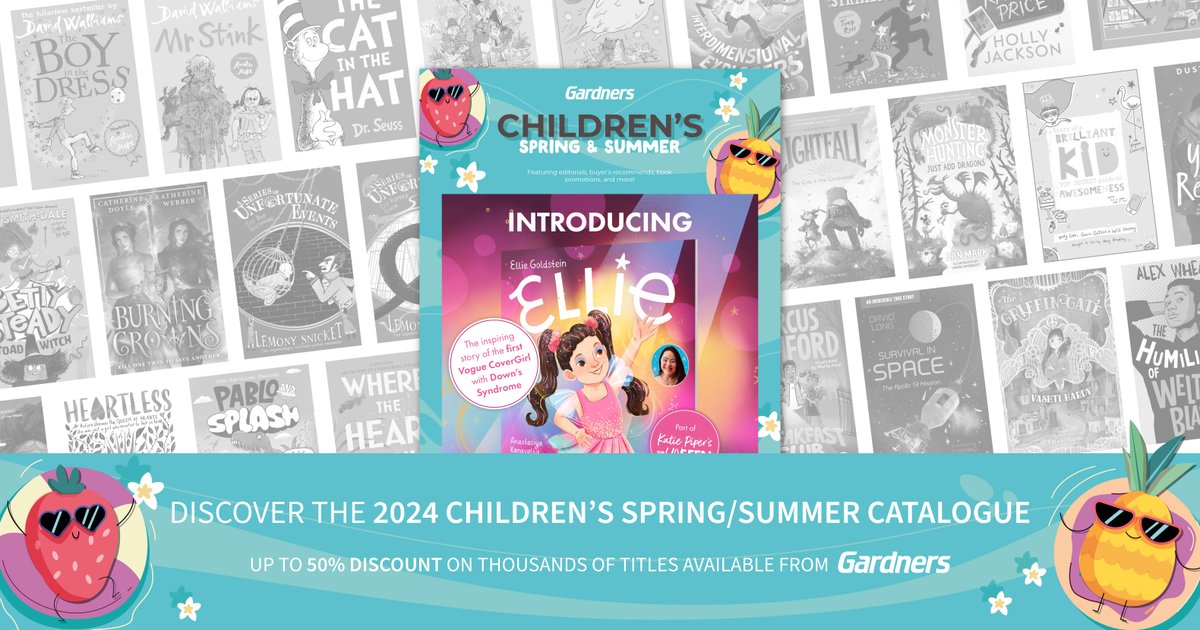 Discover the Children's Spring/Summer Catalogue, available now! On the front cover, we are delighted to feature 'Ellie' by Ellie Goldstein & illustrator Anastasiya Kanavaliuk, set to be published September, 2024. Browse our publications: gardners.com/Publications @SPCKPublishing